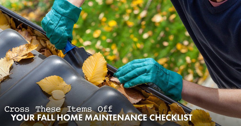 fall home maintenance checklist