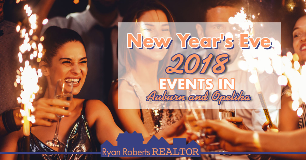 New Year's Eve 2018 events in Auburn and Opelika