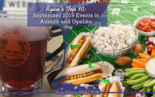 September 2019 Events in Auburn and Opelika