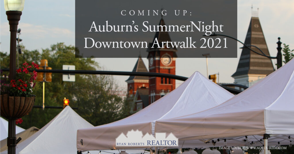 Auburn's SummerNight Downtown Artwalk 2021