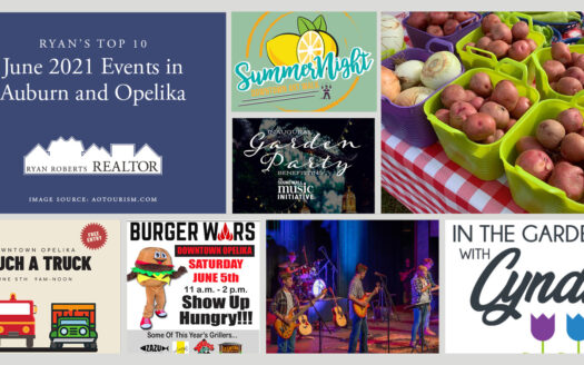 June 2021 Events in Auburn and Opelika