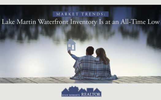 Lake Martin Waterfront Inventory Is at an All-Time Low