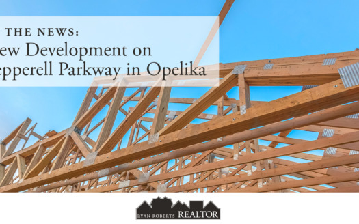 new development on Pepperell Parkway in Opelika