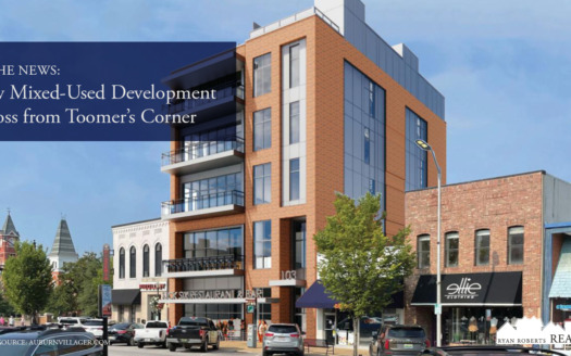 new mixed-use development across from Toomer's Corner