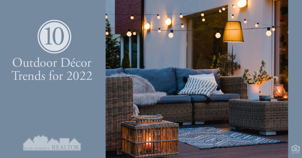 outdoor décor trends for 2022