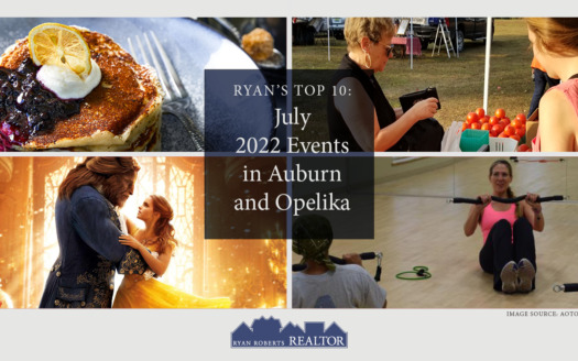 July 2022 events in Auburn and Opelika