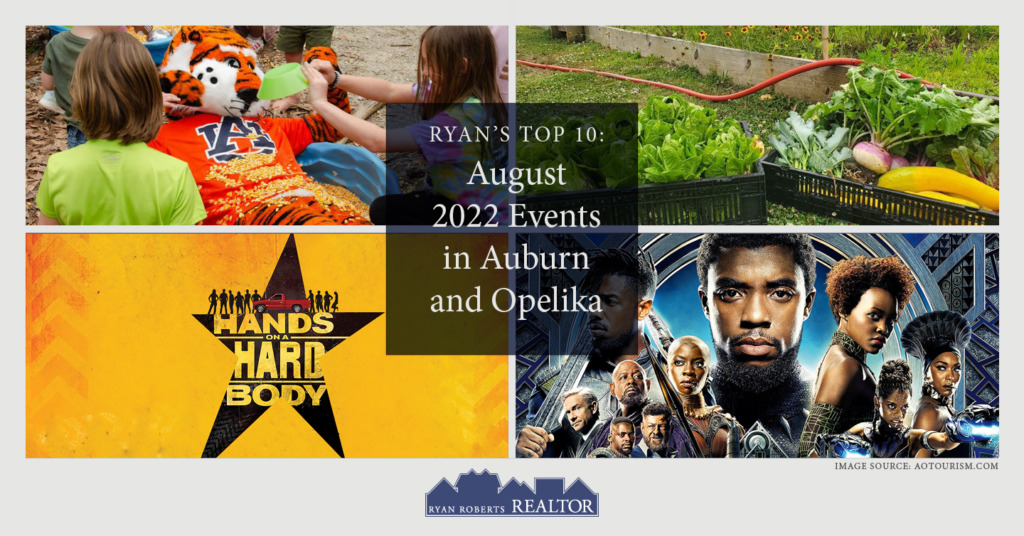 August 2022 events in Auburn and Opelika