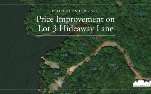 Price Improvement on Lot 3 Hideaway Lane