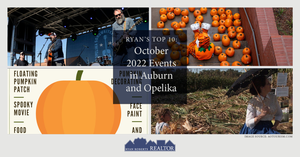 October 2022 events in Auburn and Opelika