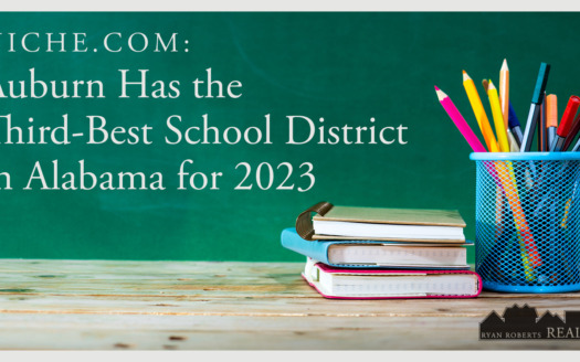 Auburn has the third-best school district in Alabama for 2023