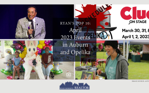 April 2023 events in Auburn and Opelika