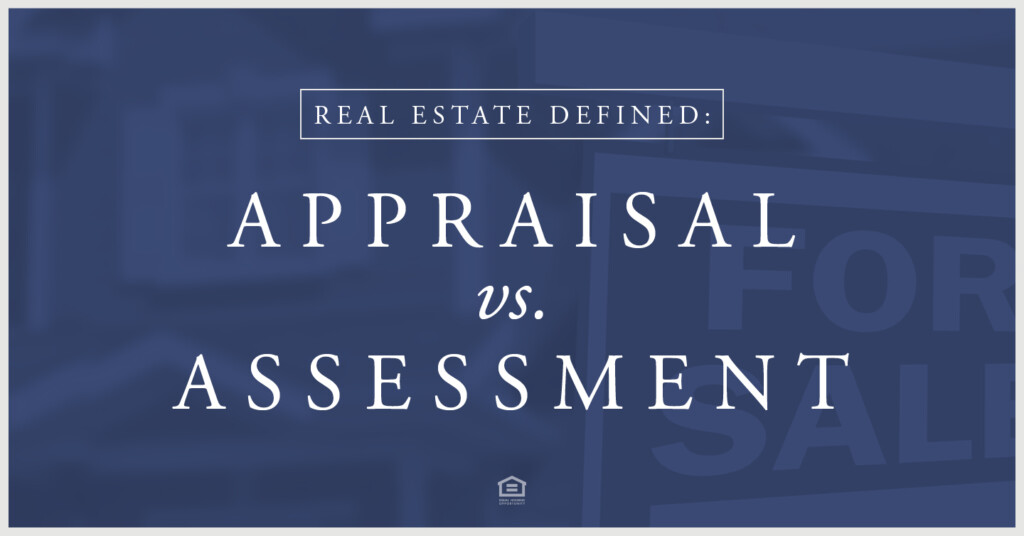 appraisal vs. assessment