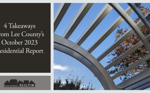 takeaways from Lee County’s October 2023 Residential Report