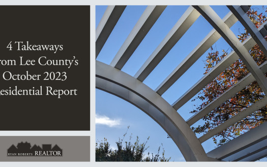 takeaways from Lee County’s October 2023 Residential Report