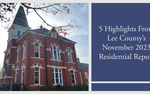 highlights from Lee County’s November 2023 Residential Report