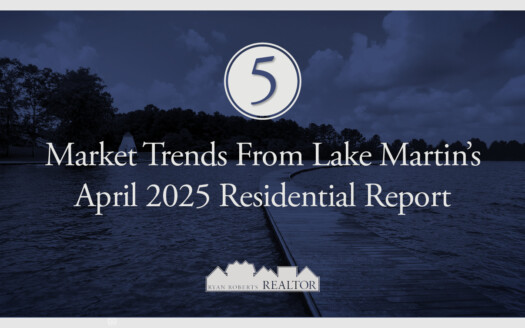 Lake Martin's April 2025 Residential Report