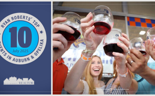 July 2025 events in Auburn and Opelika