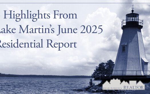 Lake Martin's June 2025 Residential Report