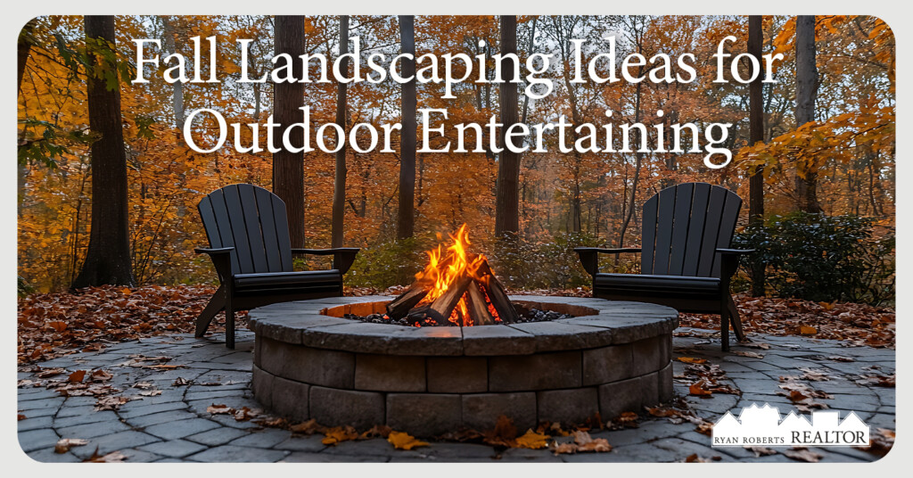 fall landscaping ideas for outdoor entertaining