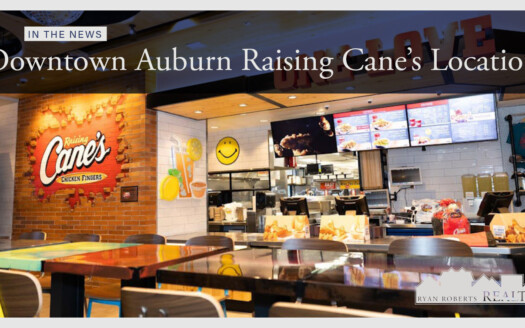 Downtown Auburn Raising Cane’s location