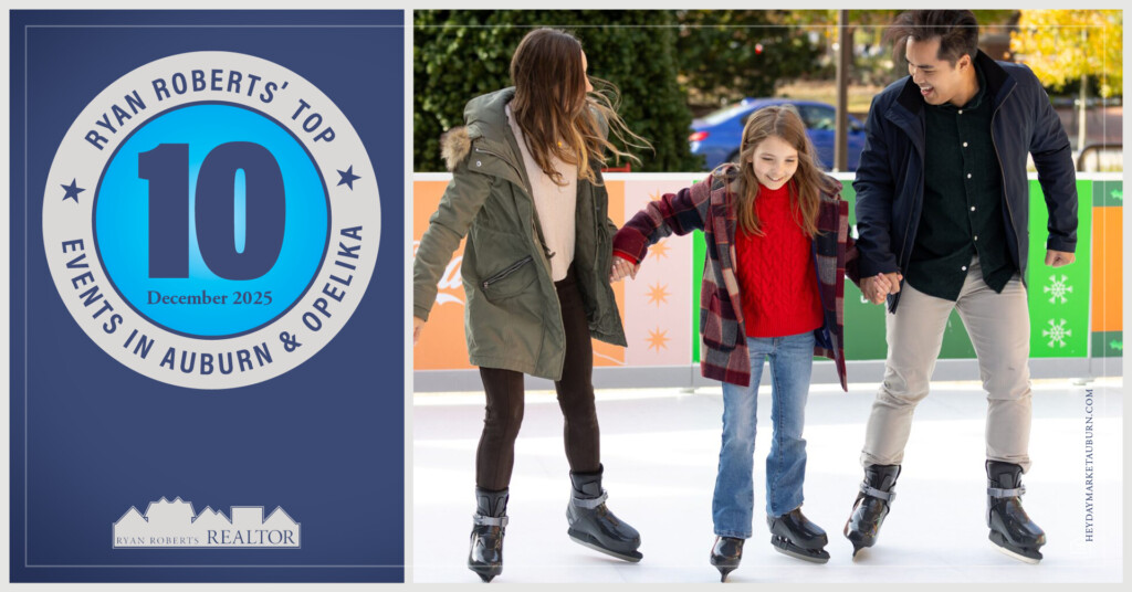 December 2025 events in Auburn and Opelika