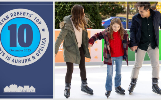 December 2025 events in Auburn and Opelika