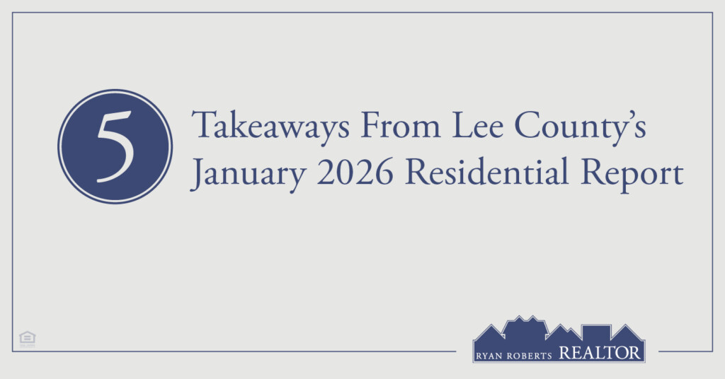 Lee County's January 2026 Residential Report