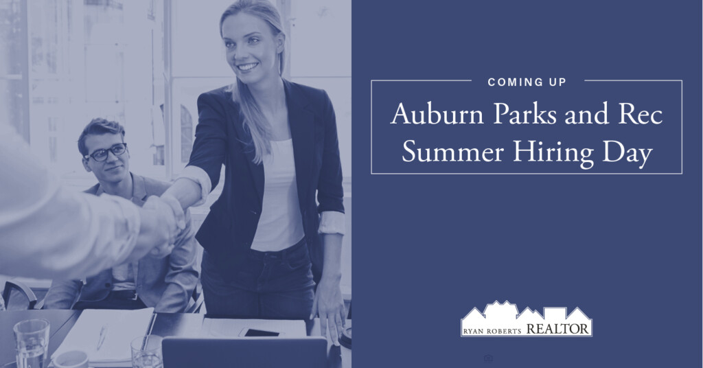 Auburn Parks and Rec Summer Hiring Day