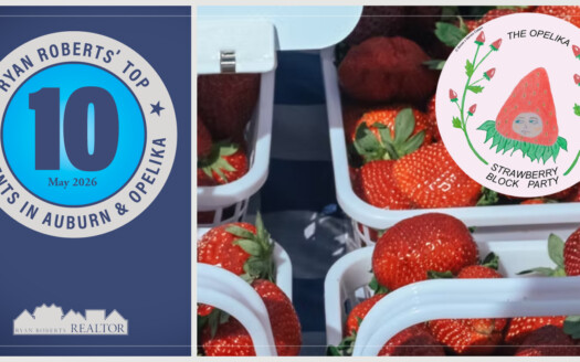 May 2026 events in Auburn and Opelika