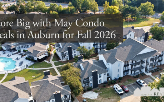 condo deals in Auburn for Fall 2026