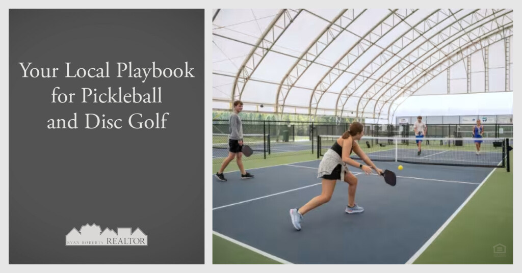 your local playbook for pickleball and disc golf