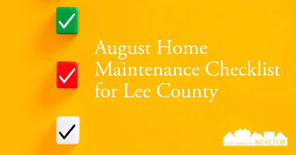 August home maintenance