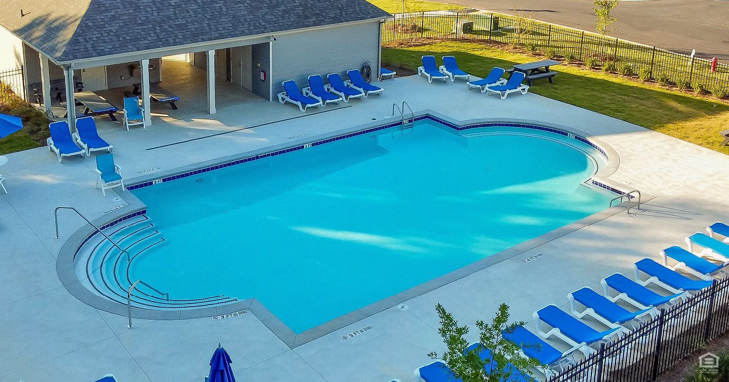 Community pool and cabana.